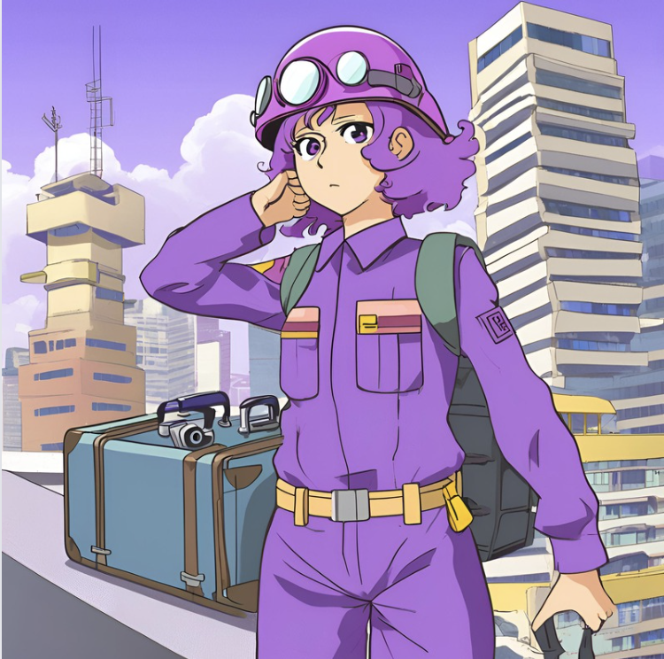 Imagem do personagem UX.